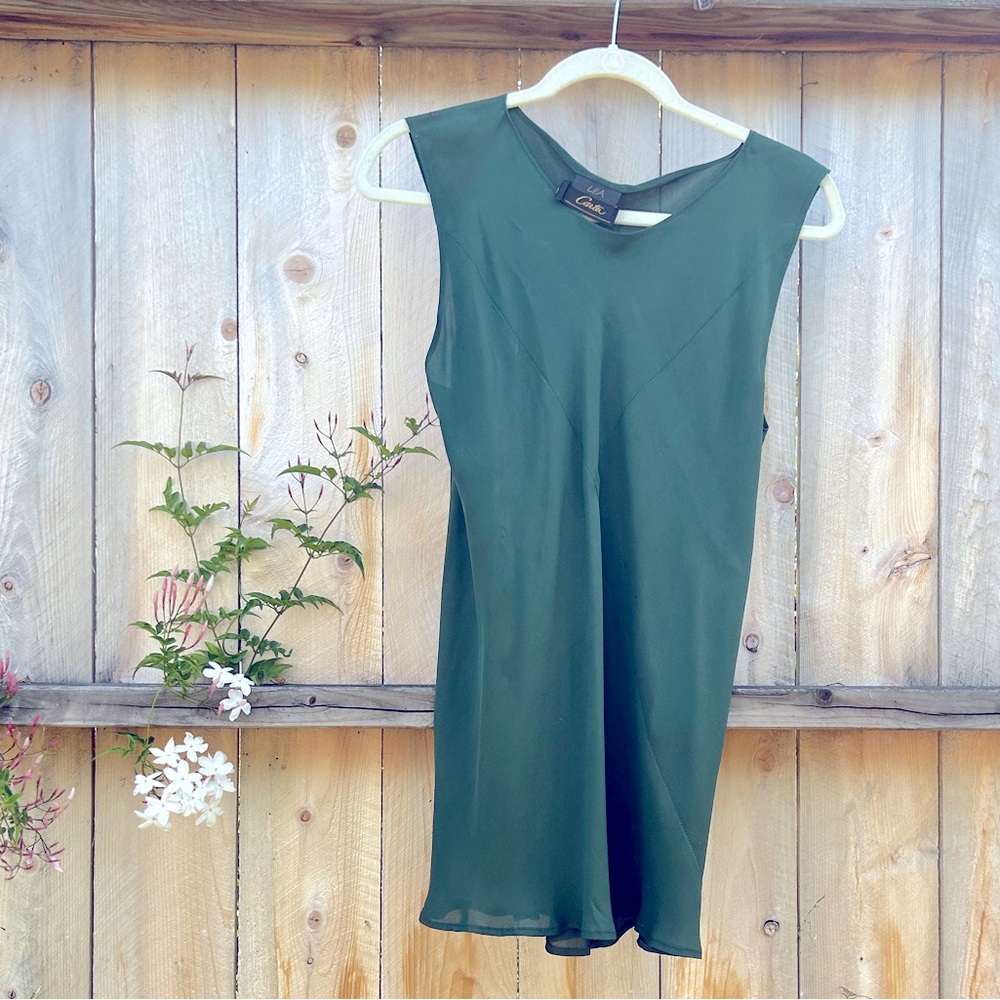 Vintage 90’s biased cut chiffon cami